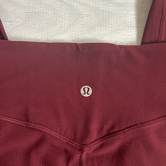 Lululemon Align Joggers 28” sz 6 Garnet. - Picture 5 of 13